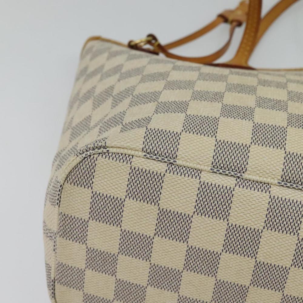 LOUIS VUITTON Damier Azur Neverfull PM Tote Bag N41362 LV Auth 120593 - Picture 15 of 16
